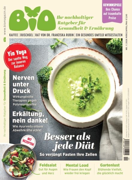 BIO Naturlich Gesund Leben – Marz-April-Mai 2026 Cover