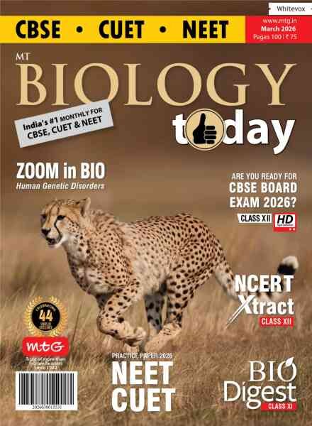 Biology Today – March 2026 Cover