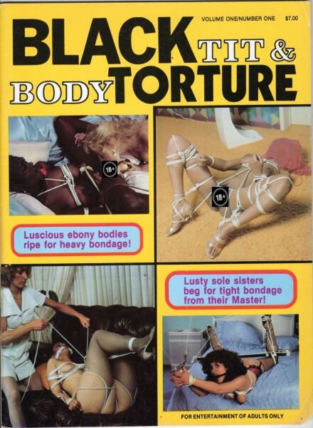 Black Tit & Body Torture – Volume 1 Number 1 Cover
