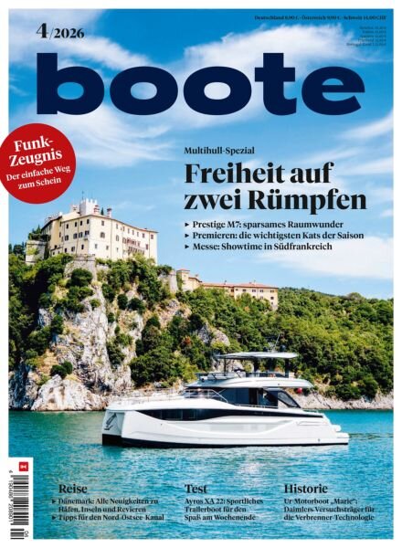 Boote – April 2026 Cover