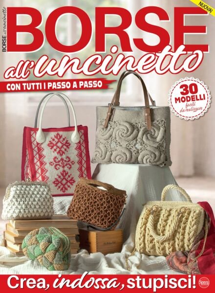 Borse all’Uncinetto – Marzo-Aprile 2026 Cover