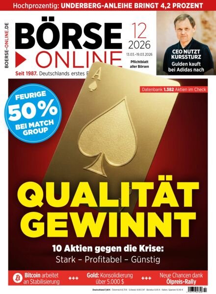 Borse Online – 13 Marz 2026 Cover
