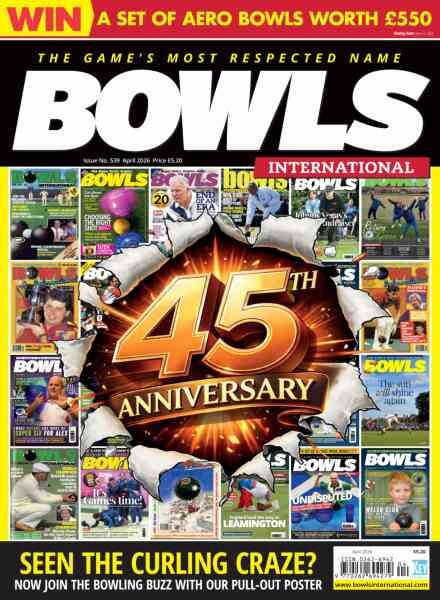 Bowls International – April 2026 Cover