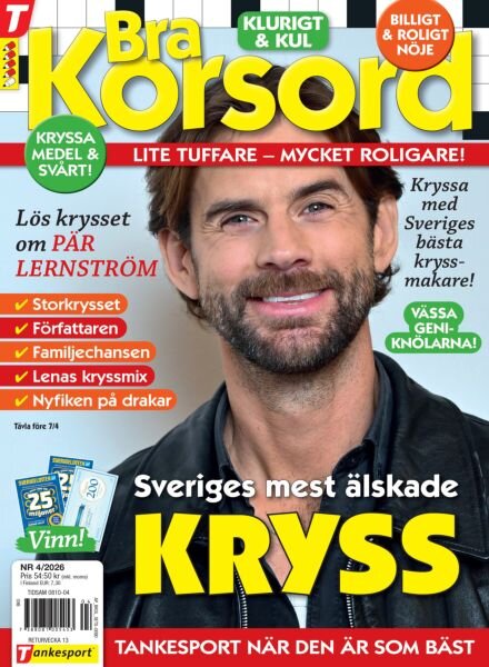 Bra Korsord – 25 Februari 2026 Cover