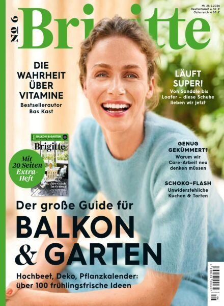 Brigitte Magazin – Nr 6 2026 Cover