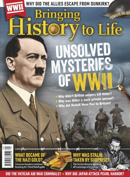 Bringing History to Life – Unsolved Mysteries 2026 Cover