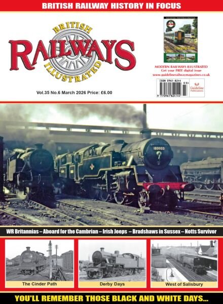 British Railways Illustrated – March 2026 Cover