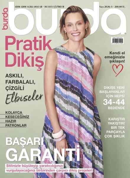Burda Pratik Dikis – Mart 2026 Cover