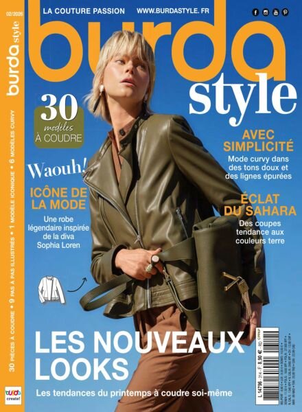 Burda Style France – Fevrier 2026 Cover
