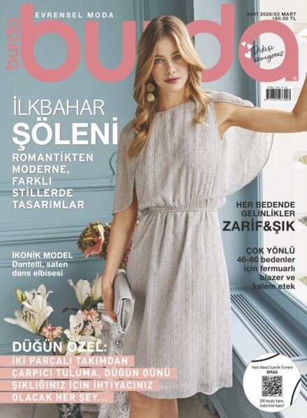 Burda Turkiye – 1 Mart 2026 Cover