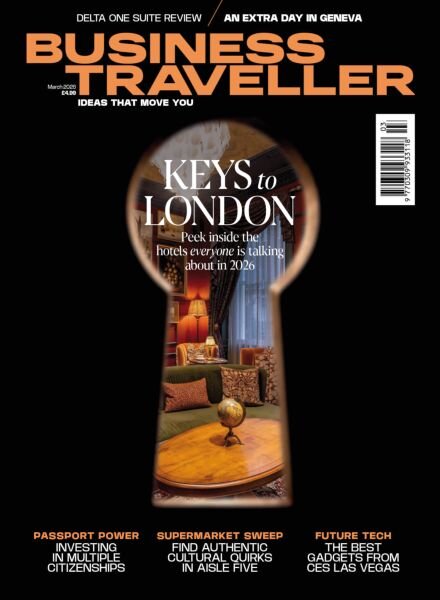 Business Traveller UK – March 2026 Cover