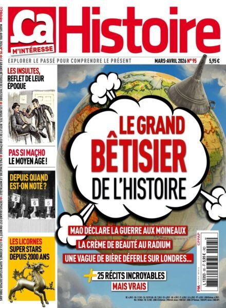 ca M’Interesse Histoire – Mars-Avril 2026 Cover