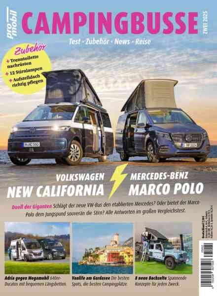 Campingbusse Magazin – Zwei 2025 Cover