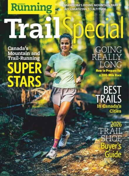 Canadian Running – Trail Special 2026 Cover