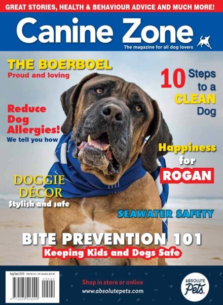 Canine Zone – August-September 2018 Cover