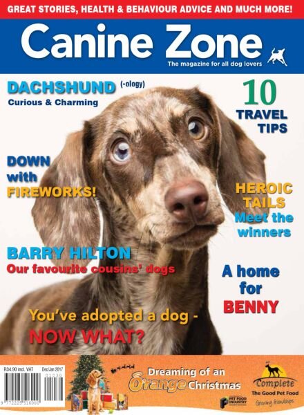 Canine Zone – December 2016 – January 2017 Cover