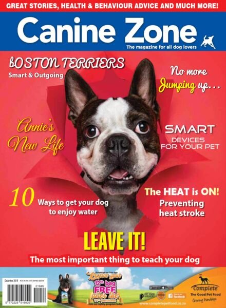 Canine Zone – December 2019 – January 2020 Cover