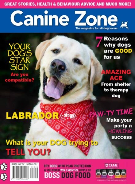 Canine Zone – February-March 2017 Cover