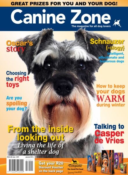 Canine Zone – June-July 2015 Cover