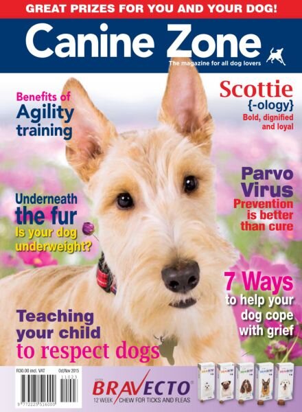 Canine Zone – October-November 2015 Cover