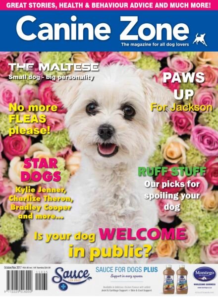 Canine Zone – October-November 2017 Cover