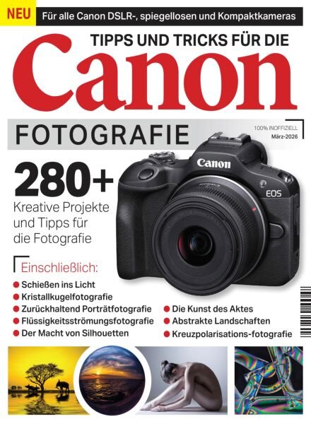 Canon Das essentielle Handbuch – Marz 2026 Cover