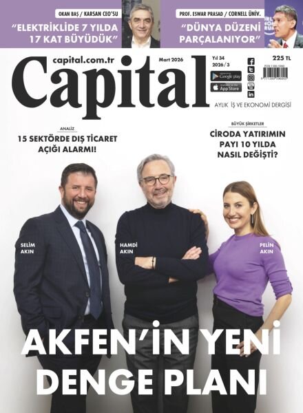 Capital Turkiye – Mart 2026 Cover