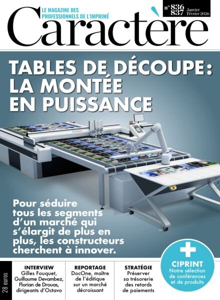 Caractere – Janvier-Fevrier 2026 Cover