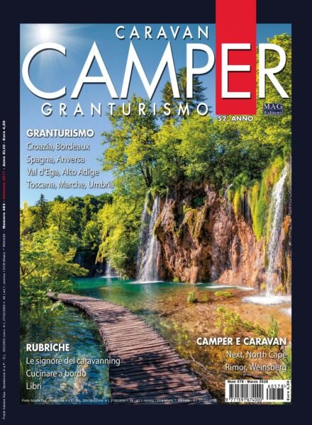 Caravan e Camper Granturismo – Marzo 2026 Cover