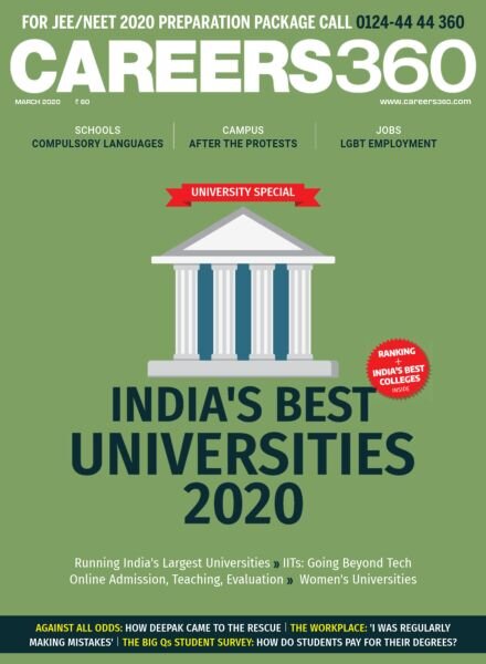 Careers 360 – March 2020 Cover