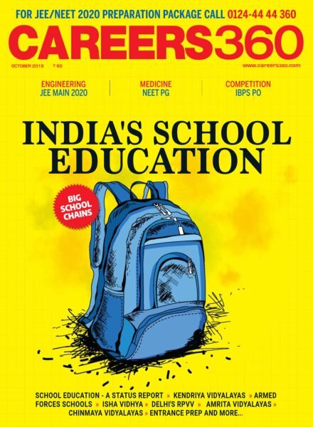 Careers 360 – October 2019 Cover