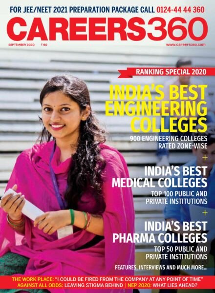 Careers 360 – September 2020 Cover