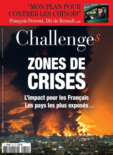 Challenges – 12 Mars 2026 Cover