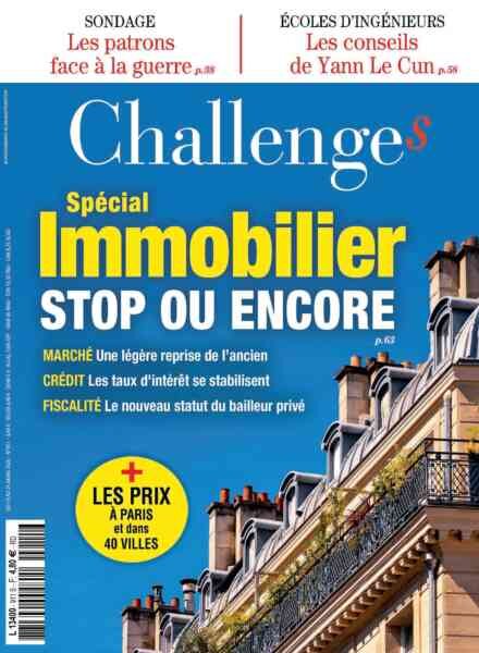 Challenges – 19 Mars 2026 Cover