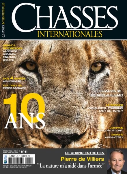 Chasses Internationales – Mars-Avril-Mai 2026 Cover