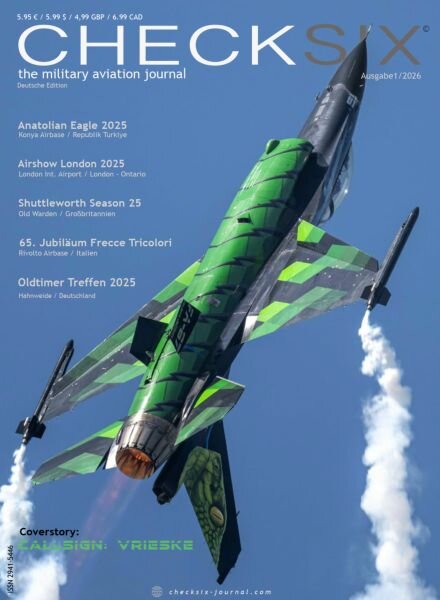 Checksix Deutsche Ausgabe – Januar 2026 Cover