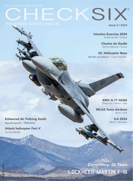 Checksix The Military Aviation Journal – Issue 3 2024 Cover