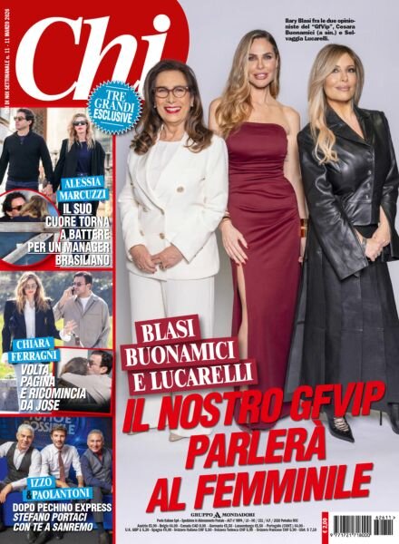 Chi – 11 Marzo 2026 Cover