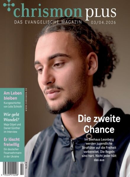 Chrismon Plus – Marz-April 2026 Cover