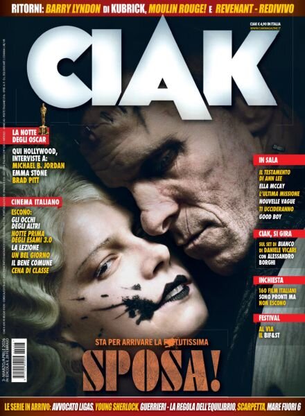 Ciak – Marzo 2026 Cover