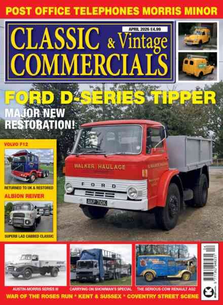 Classic & Vintage Commercials – April 2026 Cover