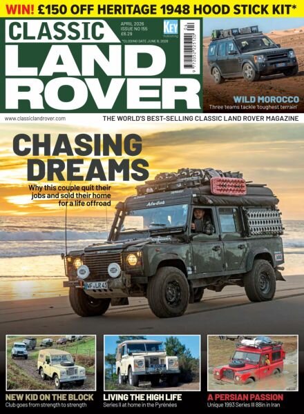 Classic Land Rover – April 2026 Cover