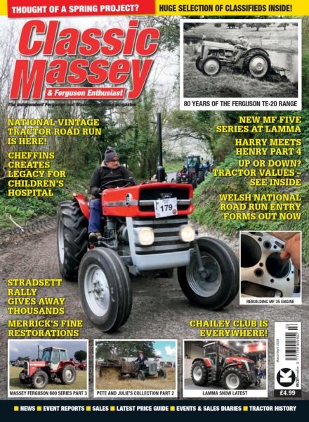Classic Massey & Ferguson Enthusiast – March-April 2026 Cover