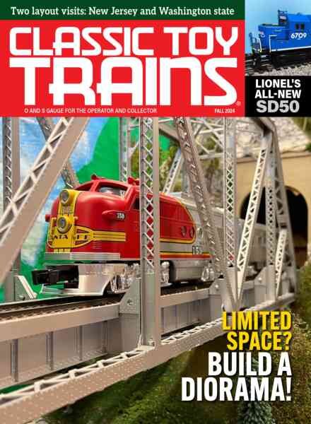 Classic Toy Trains – Fall 2024 Cover