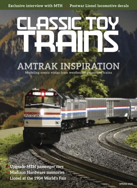 Classic Toy Trains – Spring 2026 Cover