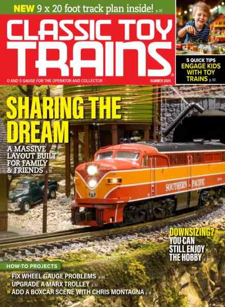 Classic Toy Trains – Summer 2024 Cover