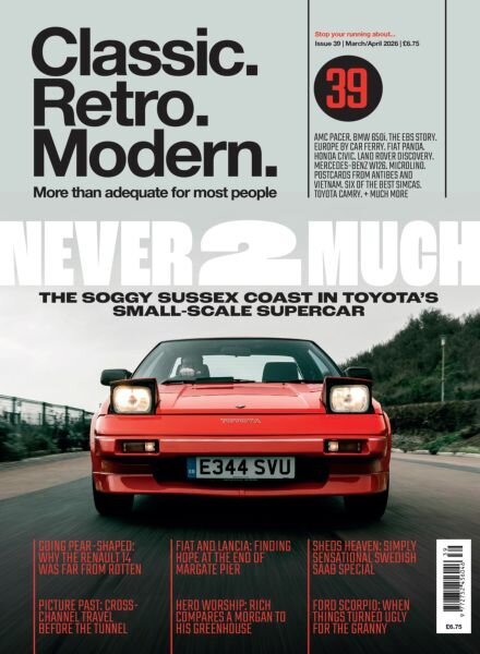 ClassicRetroModern – Issue 39 2026 Cover