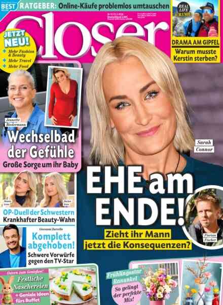 Closer Germany – 25 Marz 2026 Cover