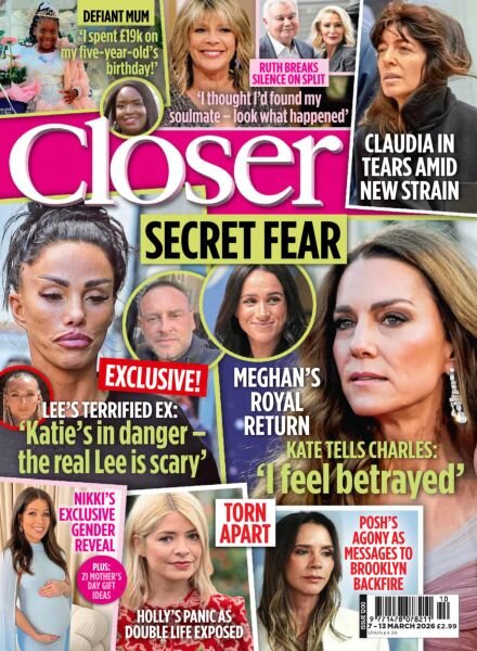 Closer UK – 3 March 2026 Cover