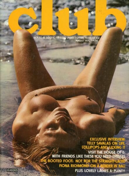 Club – Vol 1 N 7 August 1975 Cover